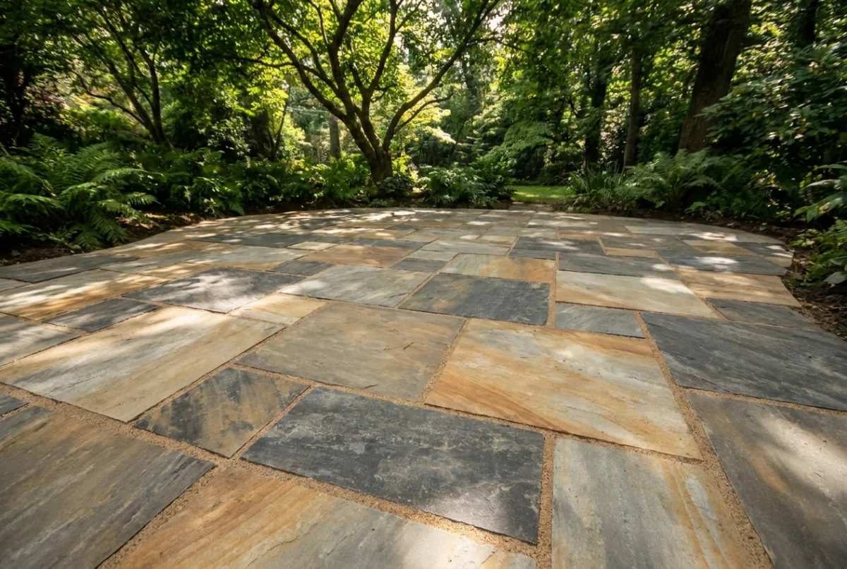 Illustrative image: Patio restoration after